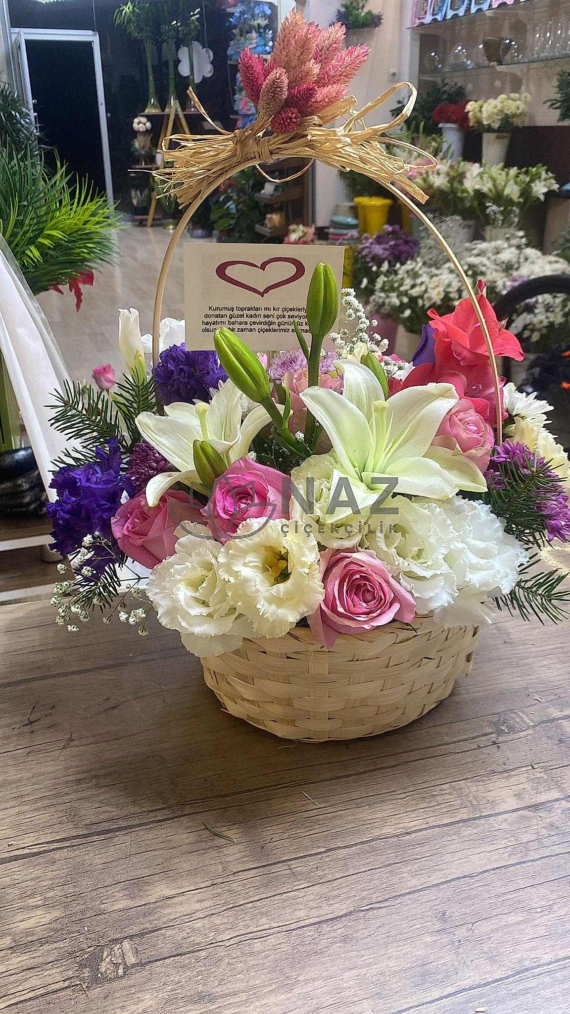 Sepet Aranjman - Naz Çiçekçilik