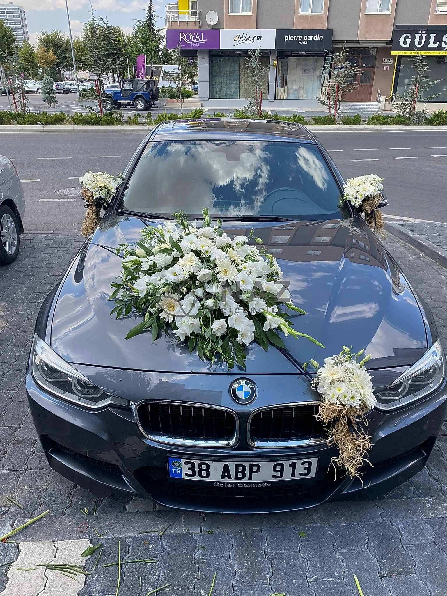 Araba Süsleme 47 - Naz Çiçekçilik